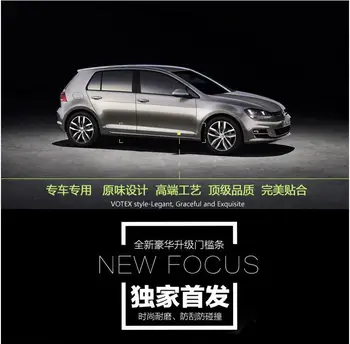 

High quality stainless steel Scuff Plate/Door Sill Protector Sticker Car Styling For Volkswagen Golf 7