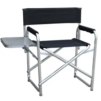 

Folding Stable director chair outdoor durable fishing chair Beach chair aluminum tube 600D oxford with tray table 65x48x78