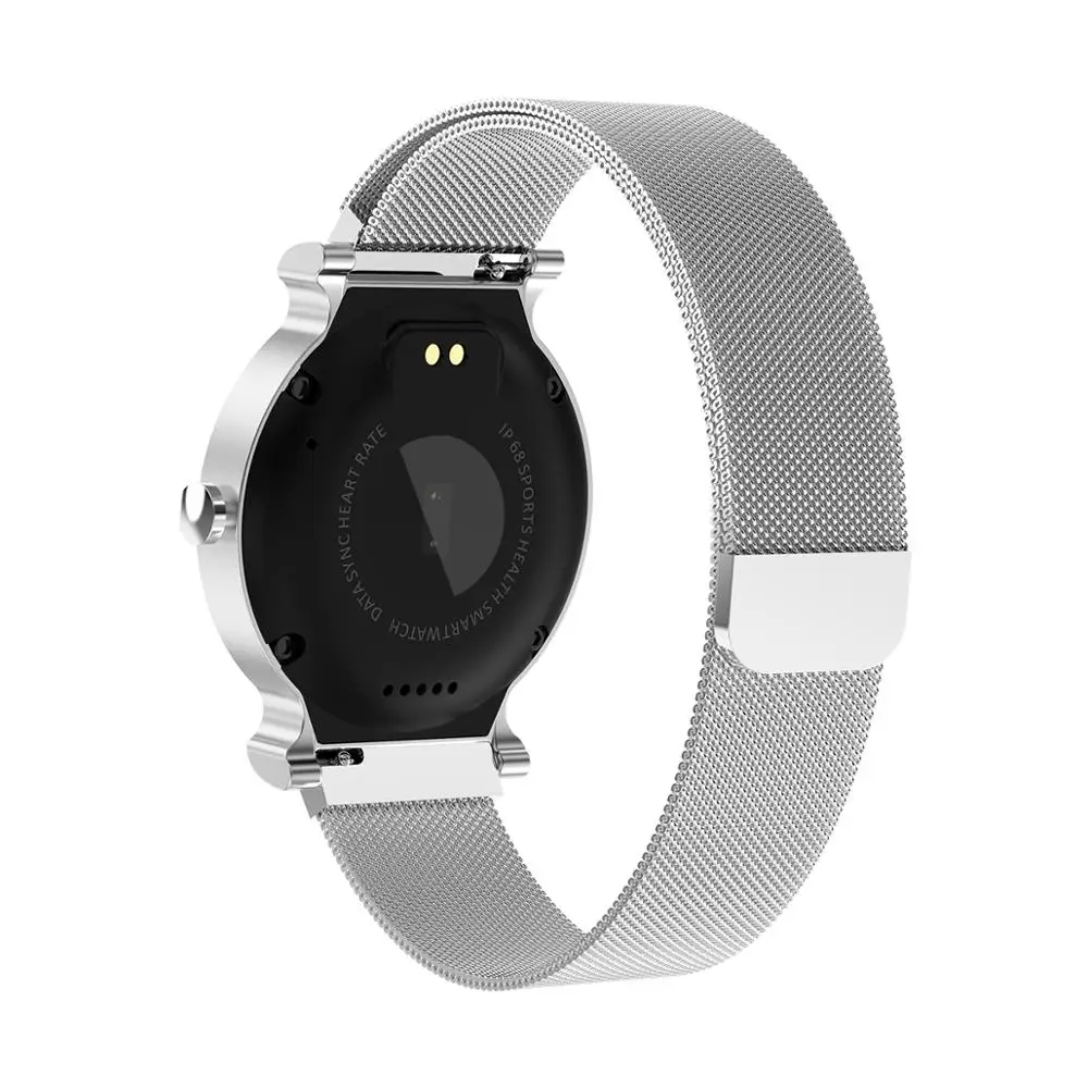 R20 Смарт-часы, браслет, Bluetooth, полный круглый экран, монитор сердечного ритма, фитнес-трекер, умные часы для Android IOS