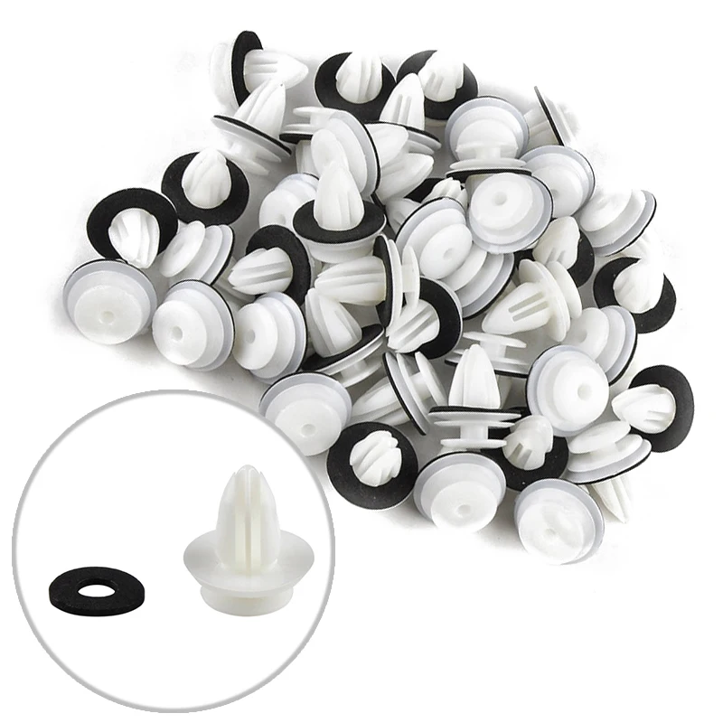 Винты Автомобильные заклепки колодки аксессуары Замена 100 шт удерживающий интерьер