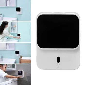 

Handsfree Rechargeable Sensitive Hand Wash IR Sensor Wall Mounted 280ml LED Display Touchless Automatic Soap Dispenser Bathroom