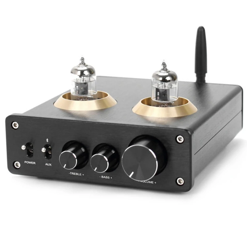 6J1 вакуумный трубчатый Предварительный усилитель TPA3116 HiFi Цифровой мощности 100 Вт +