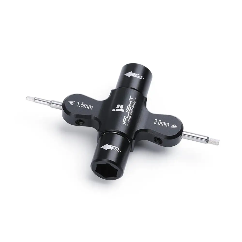 iFlight Quad M5 Wrench 1.5mm/2mm screwdriver with Built in One Way Bearing Tool for RC Drone FPV Racing