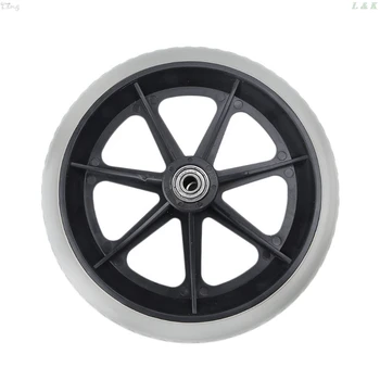 

2pcs 8" Wheelchair Casters Small Cart Rollers Chair Wheels Accessories