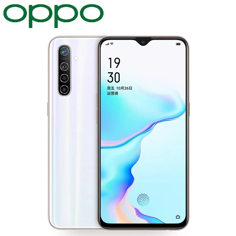

Original OPPO K5 Mobile Phone Android 4G LTE Snapdragon 730G Octa Core 6.4" AMOLED VOOC 4.0 Fingerprint on the Screen Type-C EIS