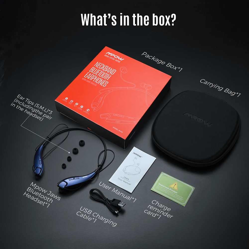 Mpow Jaws Headphone Bluetooth Generasi 