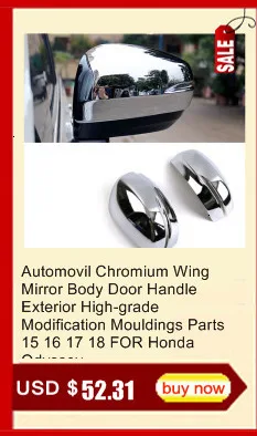 Automovil автомобильные дверные ручки, окна, чашки, интерьер, Лихи, аксессуары, стикер, полосы, модификация 15 16 17 18 для Honda Odyssey
