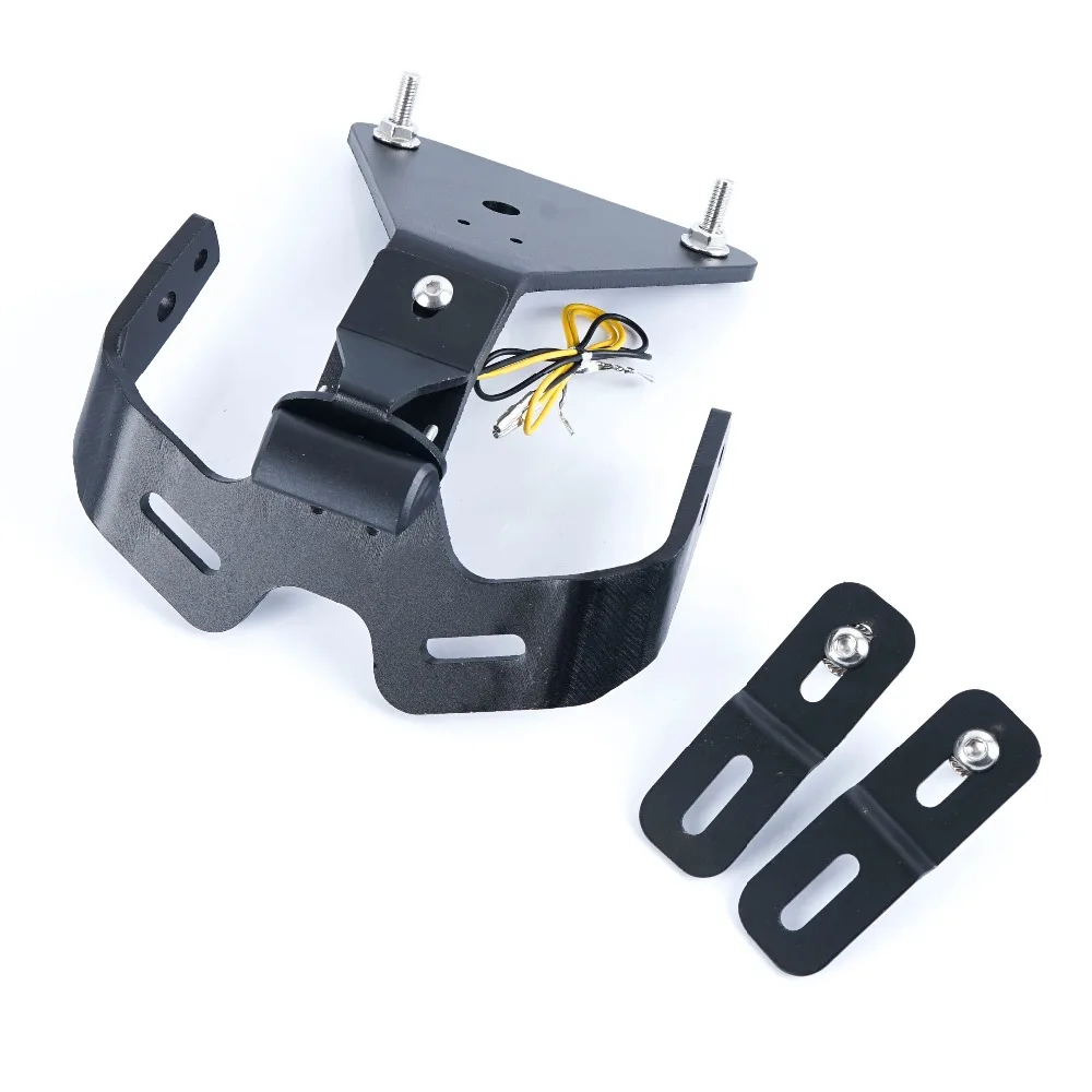 Держатель номерного знака мотоцикла Кронштейн Рамка ХВОСТ Tidy Fender Eliminator для Aprilia Tuono V4R RSV4R RSV4RF RSV4RR 2009