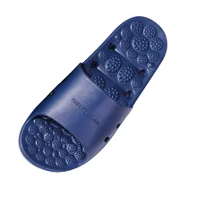 Мужская обувь однотонные Тапочки для ванной, на плоской подошве, летние сандалии для дома и прогулок; модные тапочки Повседневное Для мужчин; нескользящие Вьетнамки; пляжная обувь 12,9