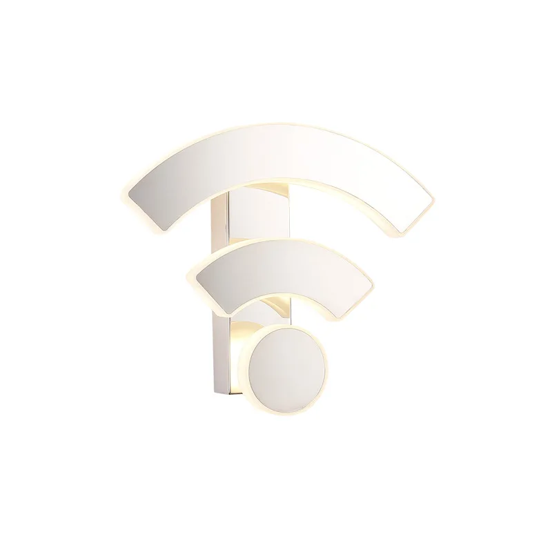 Креативный акриловый настенный светильник WIFI бра светодиодный для спальни