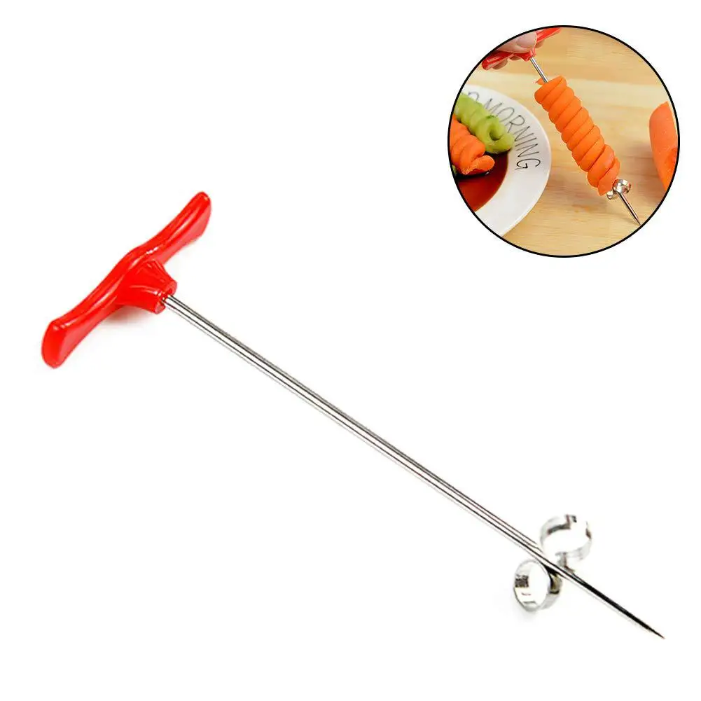 

Manual Spiral Screw Fruit Slicer Potato Carrot Cucumber Chopper Shredders Vegetable Slicers Eco-friendly Home Kitchen Gadgets