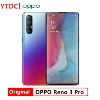

Original Oppo Reno 3 Pro 5G Smart Phone 12GB RAM 256GB ROM 4025mAh Snapdragon 765G Octa Core VOOC 4.0 6.5" Screen Fingerprint