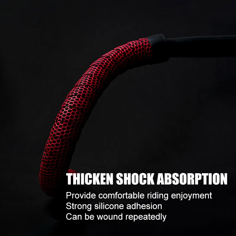 Bike Handlebar Tape Road Bike Non-slip Sweat-absorbent Honeycomb Pattern Cycling Accessories