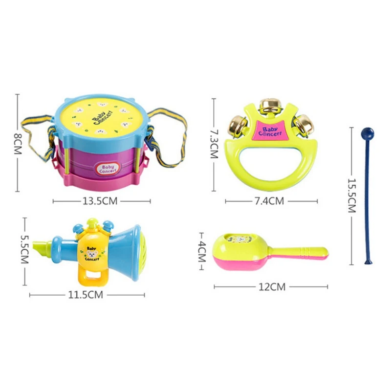 Новые игрушки для малышей, детские маленькие ручки, барабаны, музыкальные инструменты, Наборы игрушек для детей, Ранние развивающие игрушки# p