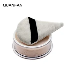 2 шт хлопок треугольная пуховка мягкий влажный Сухого использования спонж для нанесения основы инструменты YUF99