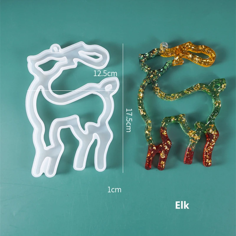 Moules En Silicone Faits à La Main En Forme De Père Noël En