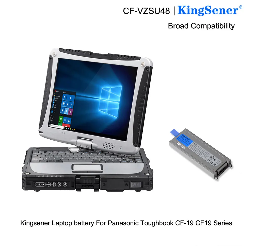 Kingsener-bateria para Computador Portátil de Panasonic 10 Opções de Cores Baterias p/ laptop - Imagem 6