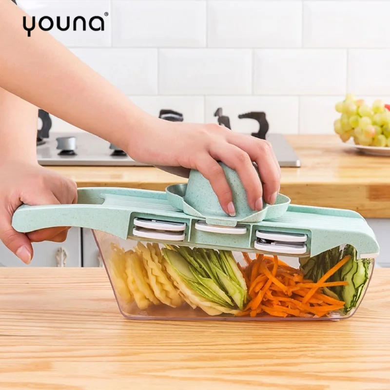 Многофункциональный фрезерный станок для морского картофеля|Шредеры и слайсеры|