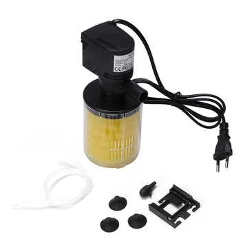 

Fish Tank Filter3 In 1 Filter Filtering Oxygen Aeration Pump Water For Aquarium EU Plug 220V Suitable For Fish Tank Aquarium