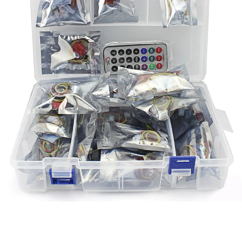 Elecrow Raspberry Pi 3 Starter Kit 5 дюймов дисплей сенсорные модули Светодиодный 9G Servo IOT проекты