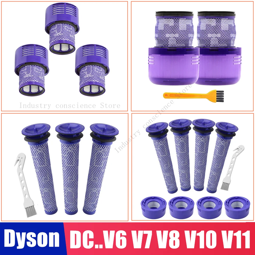 Передний предмоторный аллергический Фильтр HEPA для Dyson DC58 DC59 DC61 DC62 DC74 V6 V7 V8 V10 V11