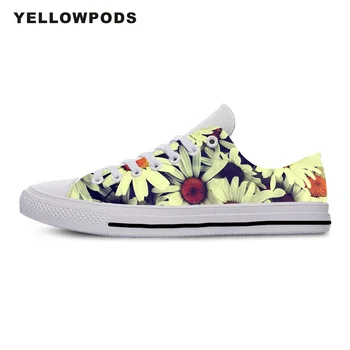 

Mens Shoes Casual Hot Fashion Vintage Flowers 3D Print Men Women Comfortable Lightweight Shoes Customized White Brand Shoes