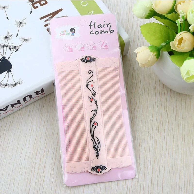 Double Sided Head Lice Comb Protable Fine Tooth Head Lice Hair Combs for Styling Tools Hair Salon