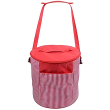 Пылезащитная переносная сумка для кемпинга, карманная скороварка, нейлоновая Защитная дорожная кухонная переноска, регулируемая для 6 квартов