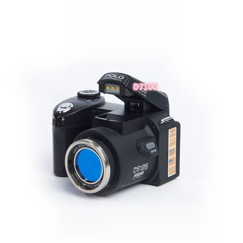  2019 HD PROTAX POLO D7100 Digital Camera 33Million Pixel Auto Focus Professional SLR Video Camera 2