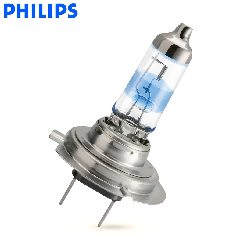 Philips H7 12V Racing Vision автомобильный головной светильник, автомобильные галогенные лампы, автомобильные лампы для ралли+ 150% ярче продавец 12972RVS2