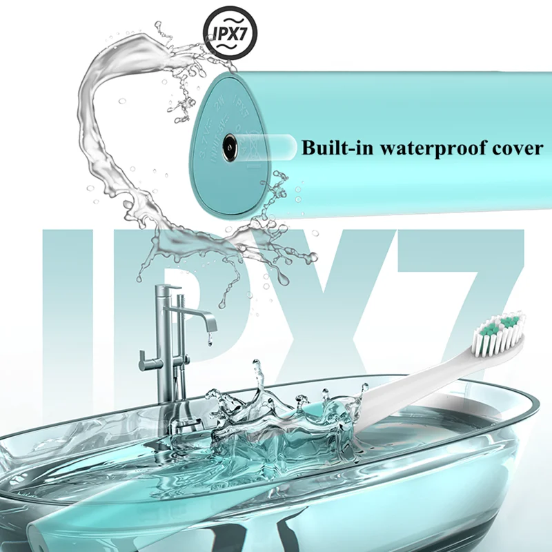 Electric Toothbrush Sonic Vibrator USB Rechargeable Waterproof Ultrasonic Tooth brush adult Teeth Whitening  best gift