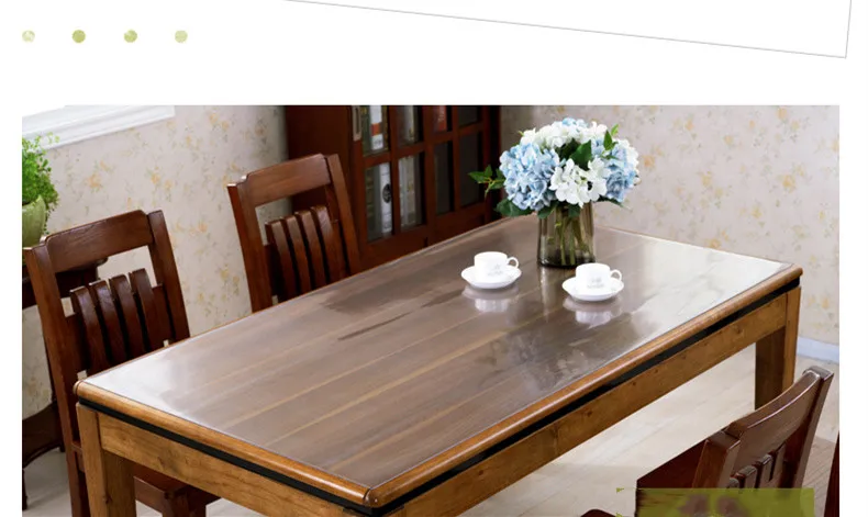 capas de mesa plásticas grossas de alta qualidade almofadas para mesa retangular de placa de cristal de vidro dez