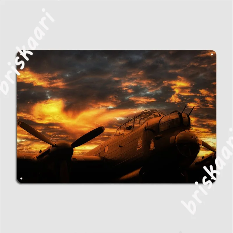 Avro Toledo Bomber Nx611 'Just Jane' Si Trova Sotto La Targa In Metallo Poster Pub Garage Parete Grotta Crea Targa In Metallo Poster