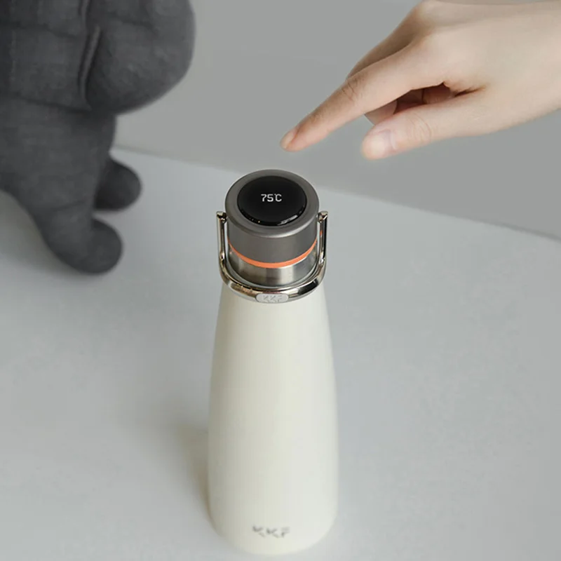 KKF Vacuum Bottle 24h Insulation Cup Thermoses Stainless Steel Thermos Flask 475ML Travel Mug Portable Sports Cold Cup|Аксессуры для