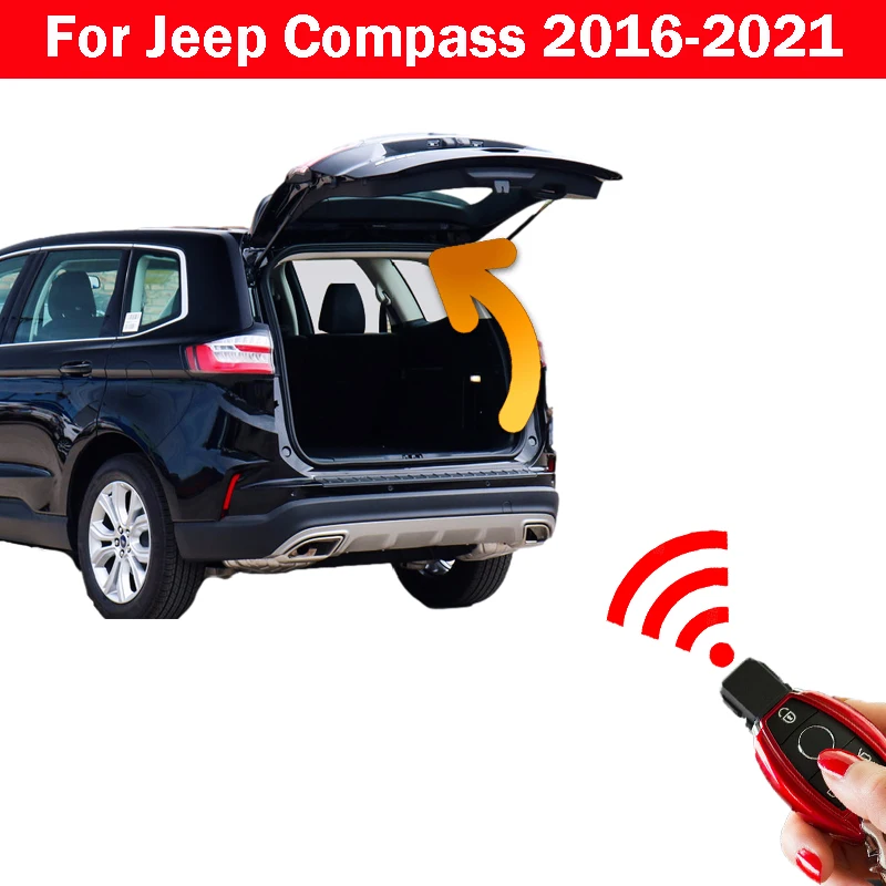 Для Jeep Compass 2016-2021 открытие багажника автомобиля электрическая задняя дверь