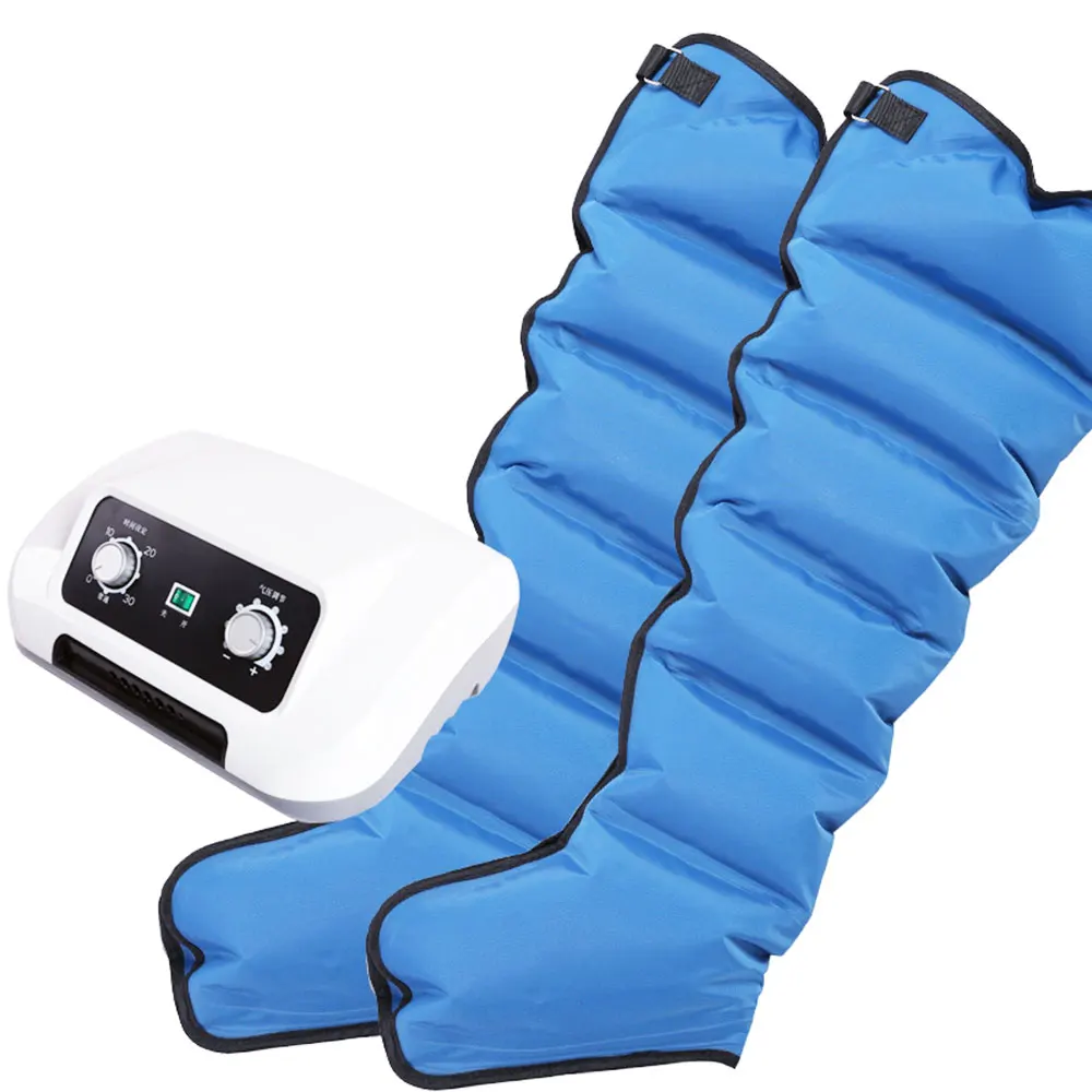 

6 Air Chambers Leg Compression Massager Vibration Infrared Therapy Arm Waist Pneumatic Air Wraps Relax Pain Relief Massagers