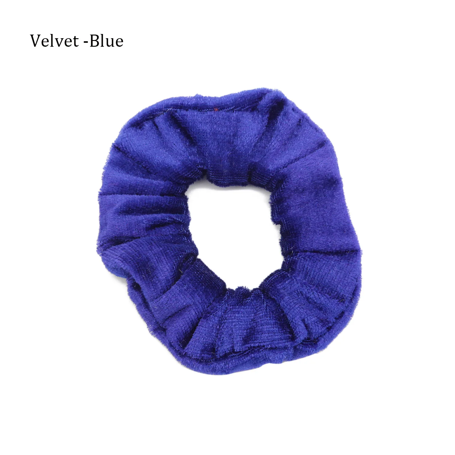 Velvet -Blue Хрустальные резинки для волос с жемчугом, кольца, резинка, эластичная веревка, резинки для волос для женщин и девочек, резинки для волос, конский хвост, держатель, аксессуары - Цвет: Velvet -Blue