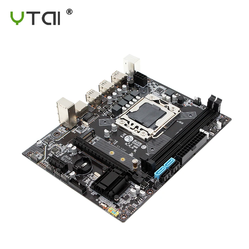 x79 motherboard LGA 1356 NVME M2 support 32GB Memory E5 V302 Motherboard PCI Express Mainboard SSD 4