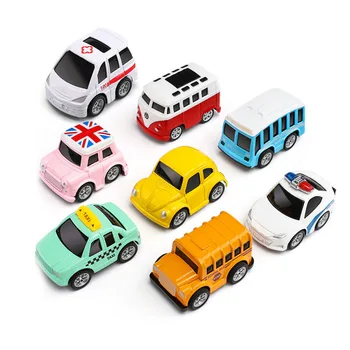 

8pcs/Set Small Model Mini Car Toys Kids Alloy Car Toy Pull Back Diecasts Toy for Boys Brinquedos Boy Birthday Gift