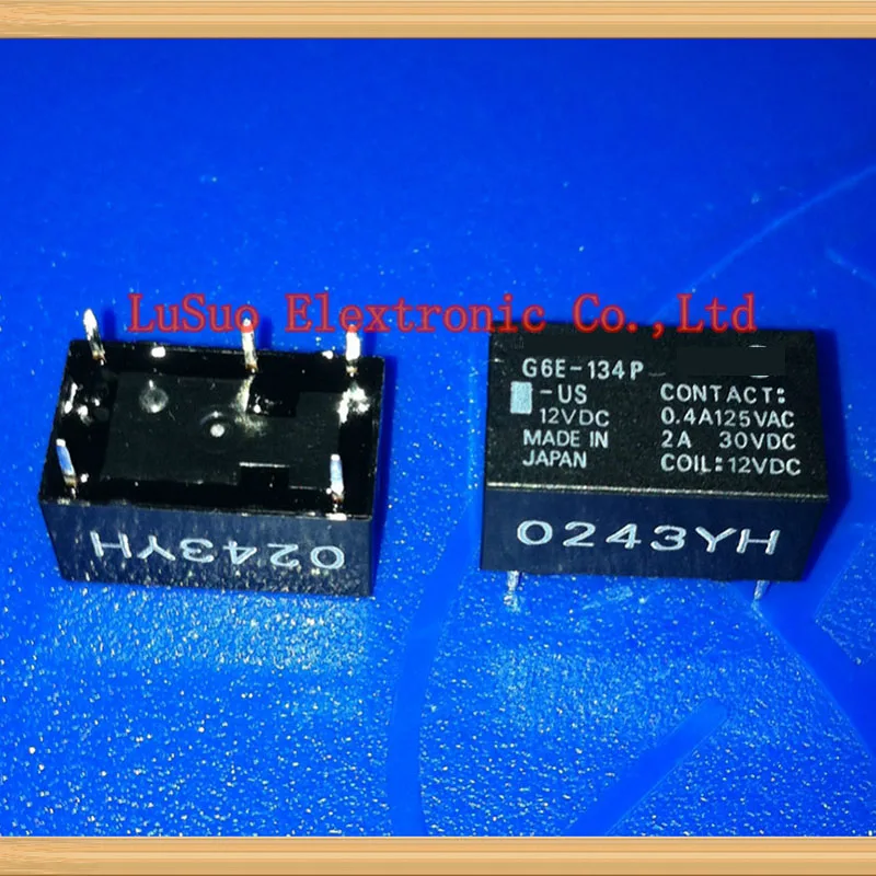 10 шт. G6E 134P US 12VDC 12V DIP новый оригинальный|dip|dip relay |