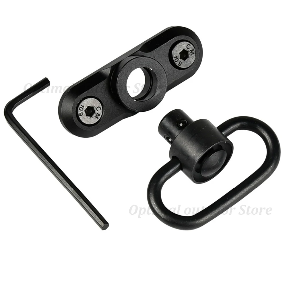 TOtrait Sling Поворотный адаптер для M Lok Rail Quick Release QD Sling Поворотный адаптер рельсовые инструменты крепления 3 стиля на выбор