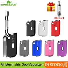 Airistech airis Doo Vape испаритель с бак КБР 450 мАч батарея Vape электронные сигареты в виде ручек комплект для CBD 510 нить