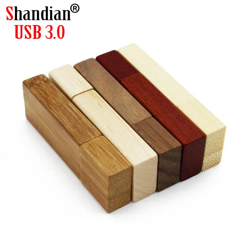 SHANDIAN бесплатно логотип USB 3 0 высокоскоростной деревянный флеш накопитель usb 4 ГБ 8
