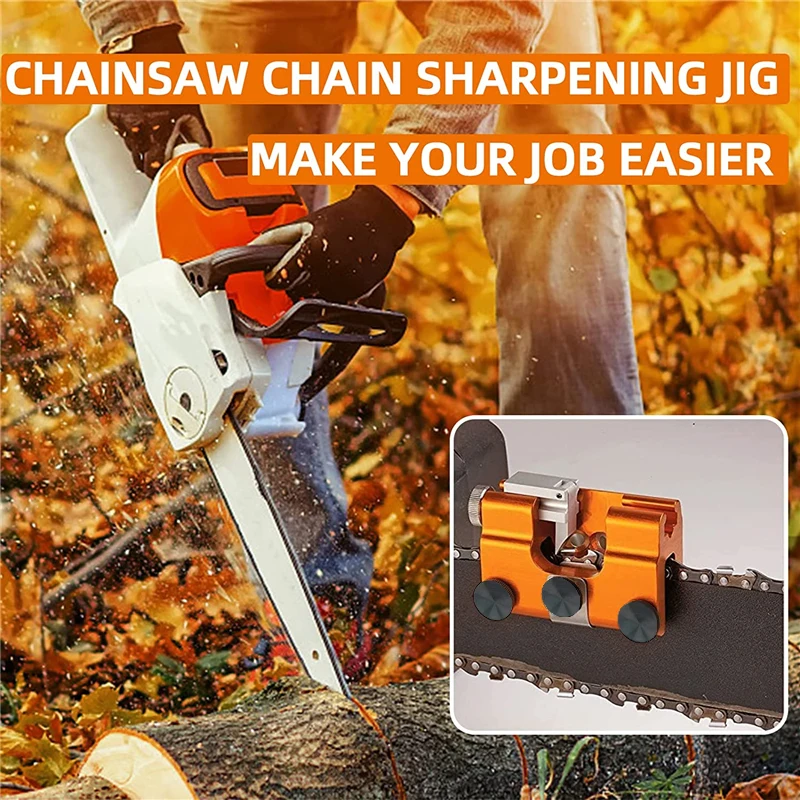 Chainsaw Chain Sharpening Jig Deluxe Chainsaw Sharpening Easy To Use