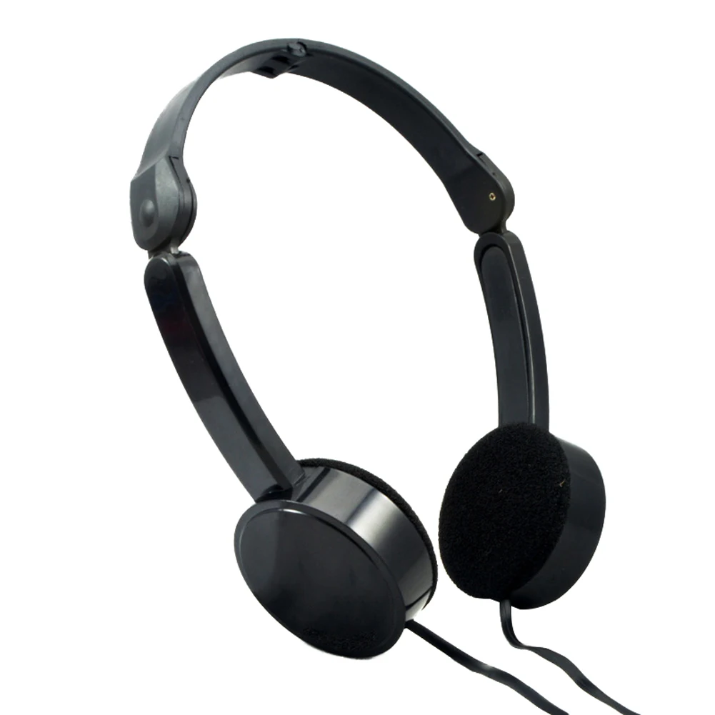Черный For Electrical Piano Over Ear Wired Lightweight Fashion Headset Children Stereo Headphone Foldable Soft Bass Gift - Цвет: Черный