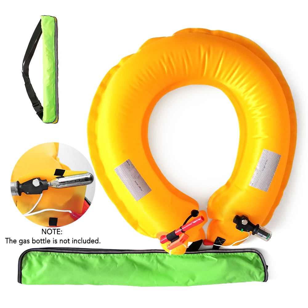 

Life Belt Automatic Inflatable Life Buoy Waist Belt with Reflective Tapes For Boarding Kayaking Carp Fishing Pesca