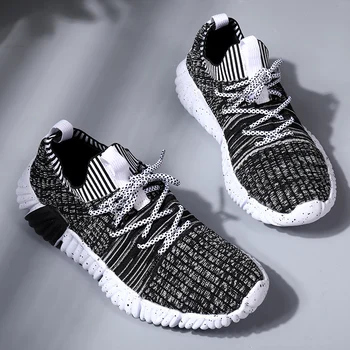 

2020 Men Casual Shoes Fashion Plus Size12 Shoes for Men High Quality Flats Breathable Luxury Street Light Sneakers Male Shoes