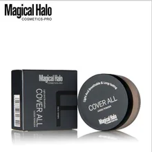 Бренд Magical Halo рассыпчатая пудра для лица Косметика для контроля жирности матовый шариковые Румяна основательное Отбеливание Косметика, макияж, губная помада