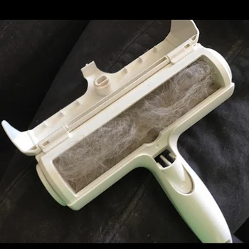 

1Pc 19.5*20CM Pet Hair Remover Two Way Cleaner Brushes Dust Remover Brush Home Cleaning Tools With Ears Multifunction