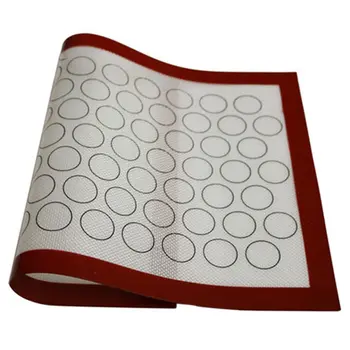 

Home Non Stick Silicone Mat Baking Oven Pastry Macaron Cake Sheet Kitchen